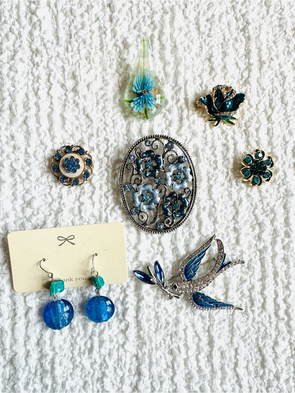 7-Piece Jewelry Bundle (Blue)